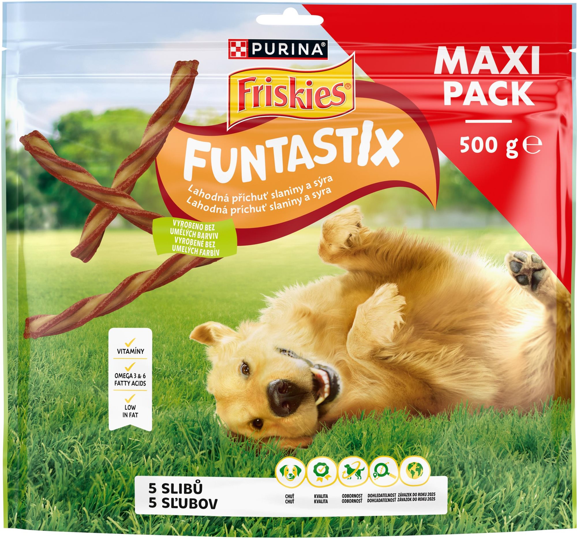 Friskies Funtastix 500 g Maškrty pre psov