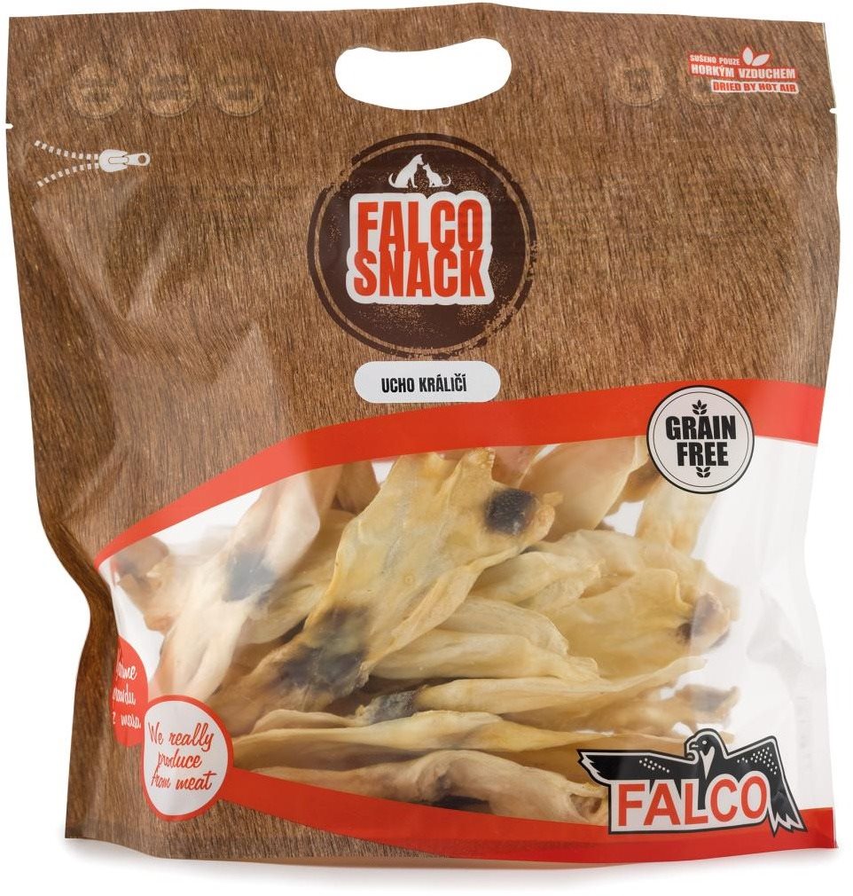 Sokol Falco Snack Ucho králičie 250 g Sušené mäso pre psov