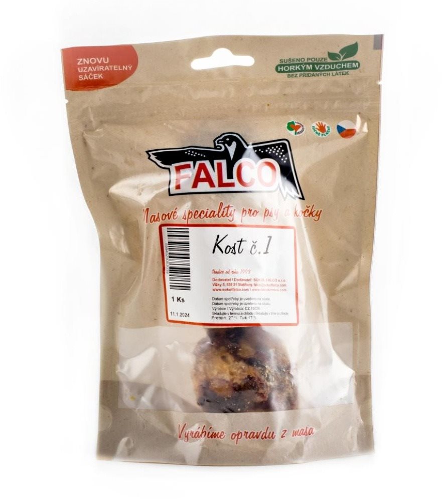 Sokol Falco Snack Kosť sušená č.1 1 ks Kosť pre psa
