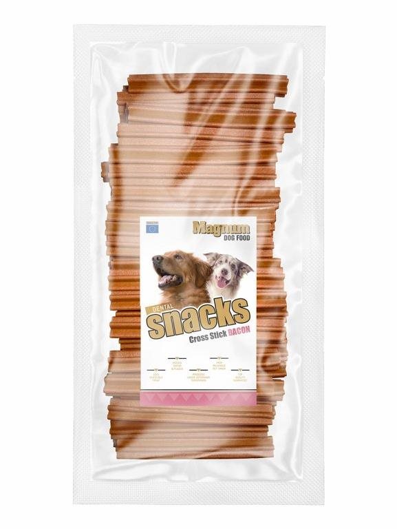 Magnum Dental žuvacia tyčinka krížová s príchuťou slaniny 12,5 cm...