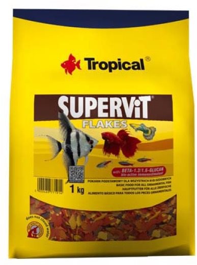 Tropical supervit flakes 1 kg základné vločkové krmivo pre...