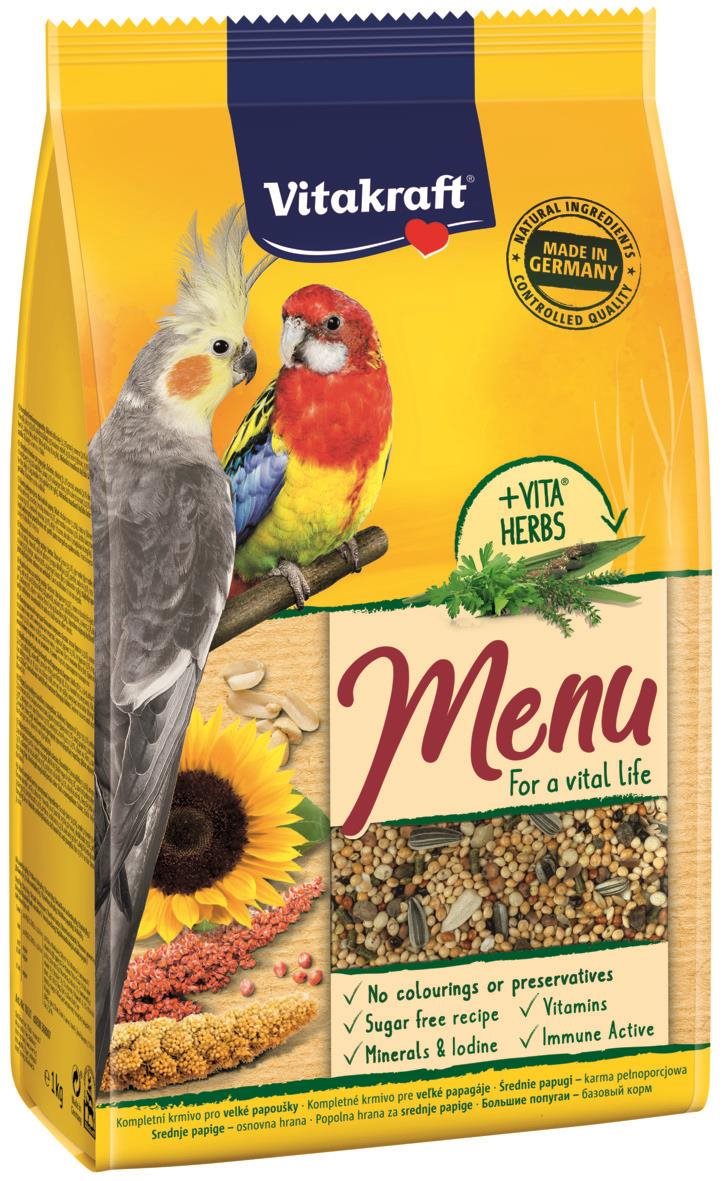 Vitakraft Menu korela 1 kg Krmivo pre vtáky
