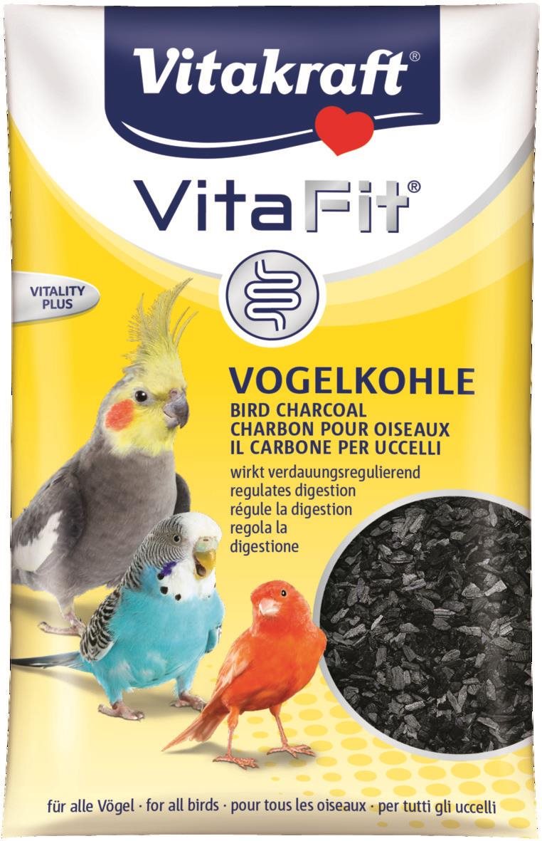 Vitakraft Vita Fit uhlie pre vtáky 10 g Doplnok stravy pre vtáky