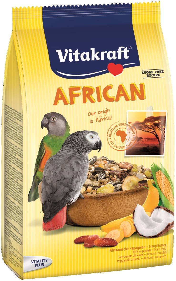 Vitakraft African africký papagáj 750 g Krmivo pre vtáky