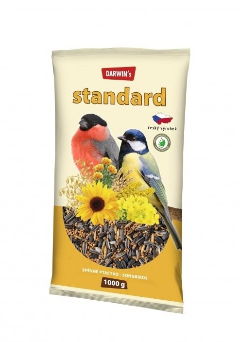 DARWIN's NEW spevavé vtáctvo štandard 1 000 g Krmivo pre vtáky