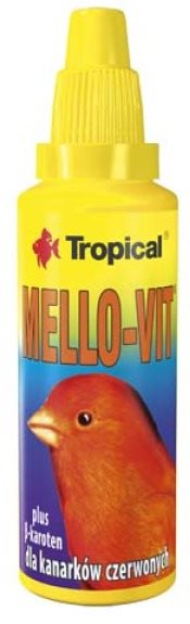 Tropifit mello-vit pre červené kanáriky 30 ml Doplnok stravy pre...