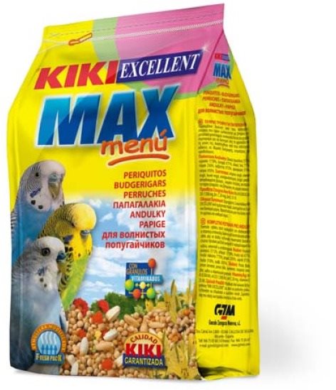 Kiki max menu budgerigar andulky 1 kg Krmivo pre vtáky