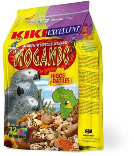 Kiki mogambo pre papagáje 800 g Krmivo pre vtáky