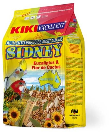 Kiki sidney pre korely a papagáje 800 g Krmivo pre vtáky