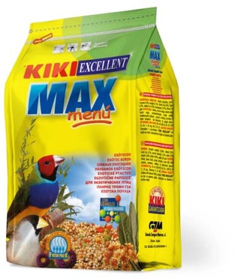 Kiki max menu exotic 500 g Krmivo pre vtáky