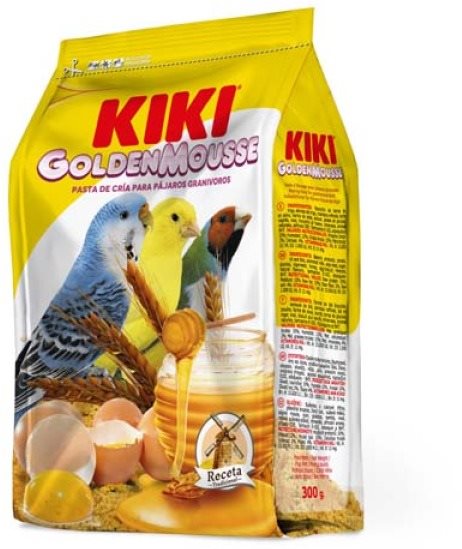 Kiki goldenmousse vaječné krmivo 300 g Krmivo pre vtáky
