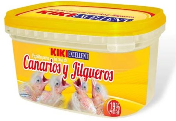 Kiki excellent papilla de cria canarios krmivo pre ručný odchov...