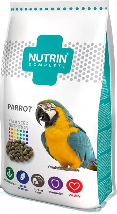 NUTRIN Complete papagáj 750 g Krmivo pre vtáky