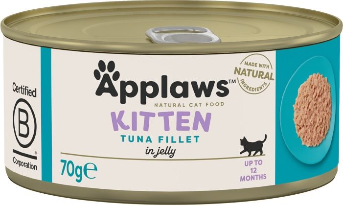 Applaws konzerva Kitten jemný tuniak pre mačiatka 70 g Konzerva pre...