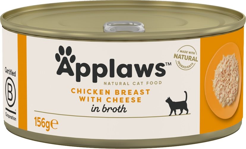 Applaws konzerva Cat kuracie prsia a syr 156 g Konzerva pre mačky