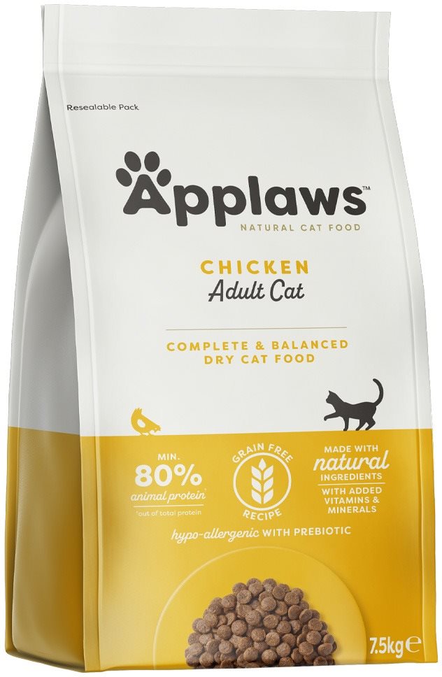 Applaws granuly Cat Adult kura 7,5 kg Granule pre mačky