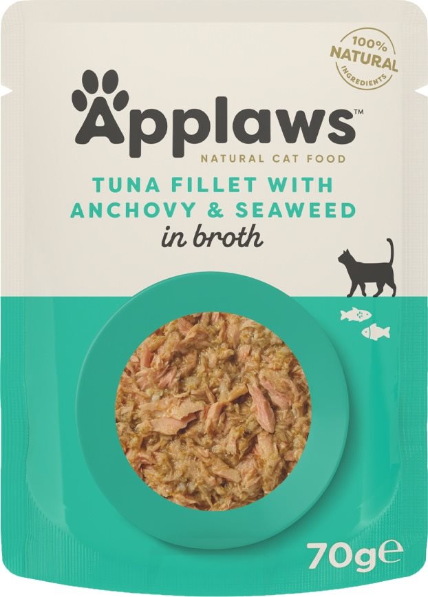 Applaws kapsička Cat tuniak a celé ančovičky 70 g Kapsička pre mačky