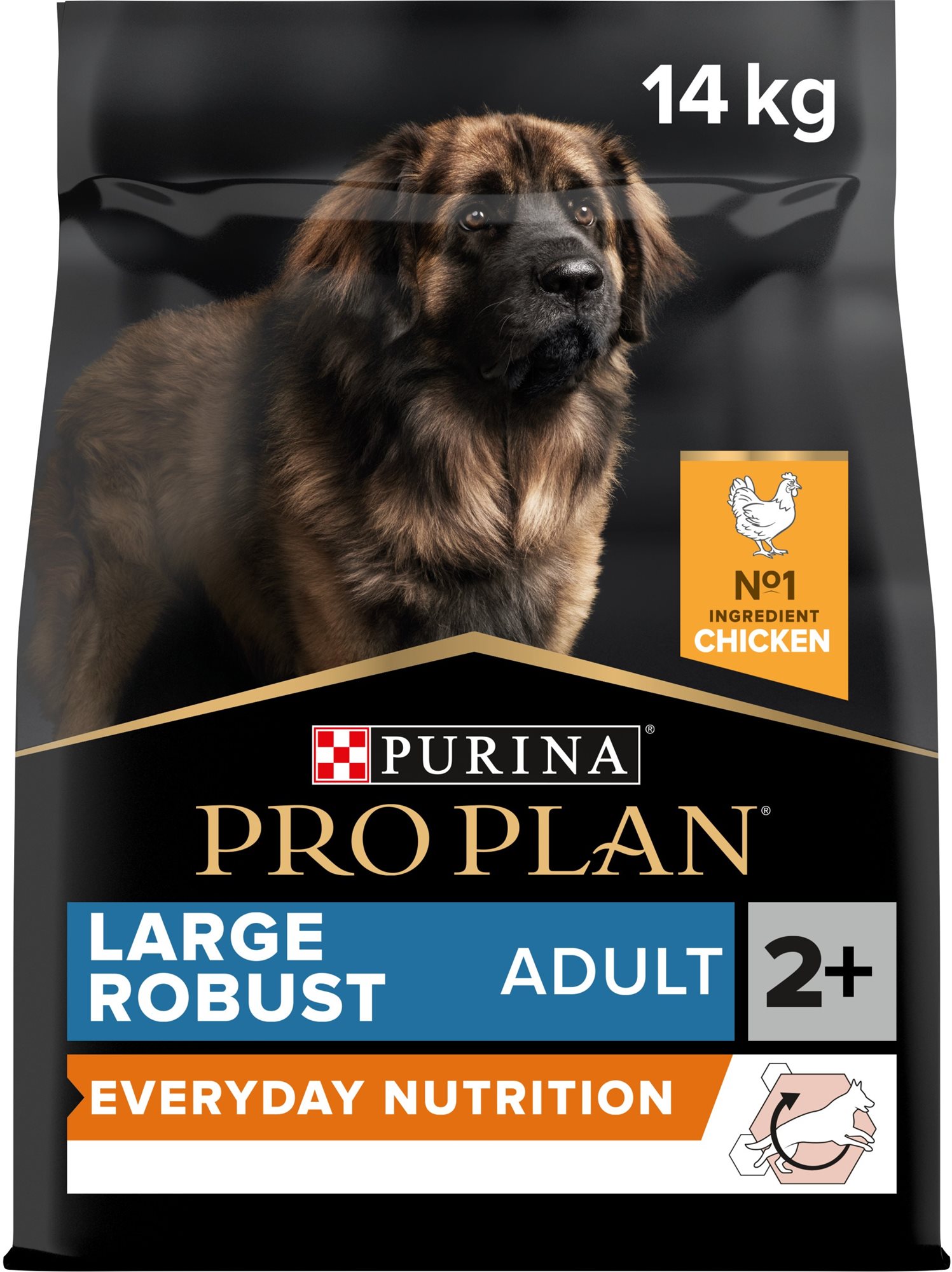 Pro Plan large adult robust optibalance kura 14 kg Granuly pre psov