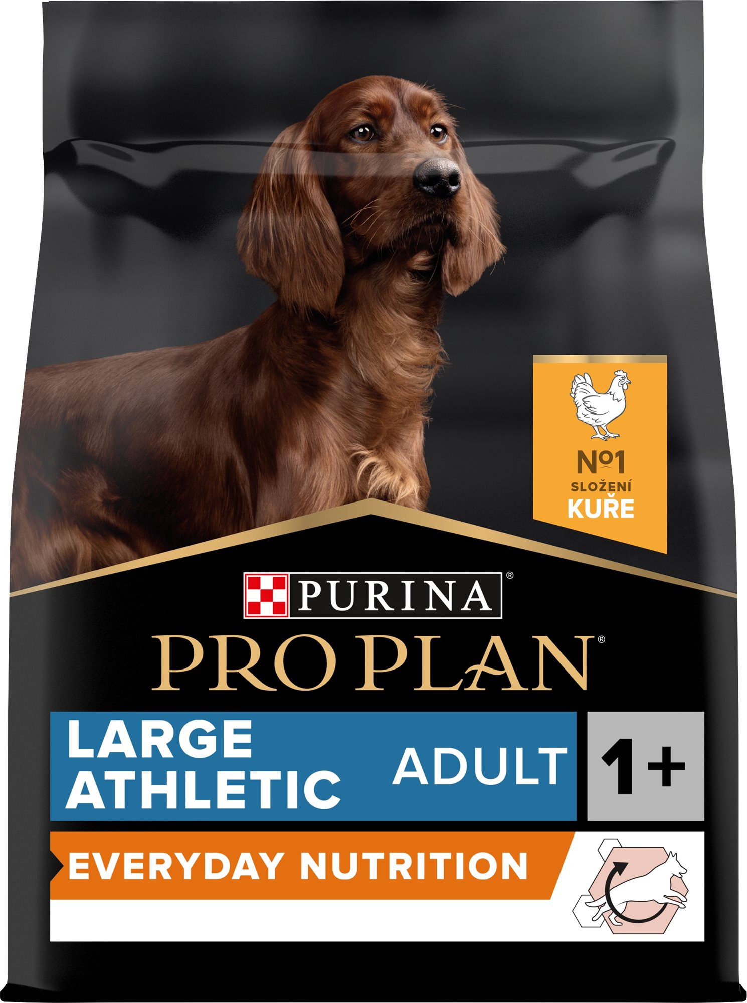 Pro Plan large adult athletic optibalance kura 14 kg Granuly pre psov