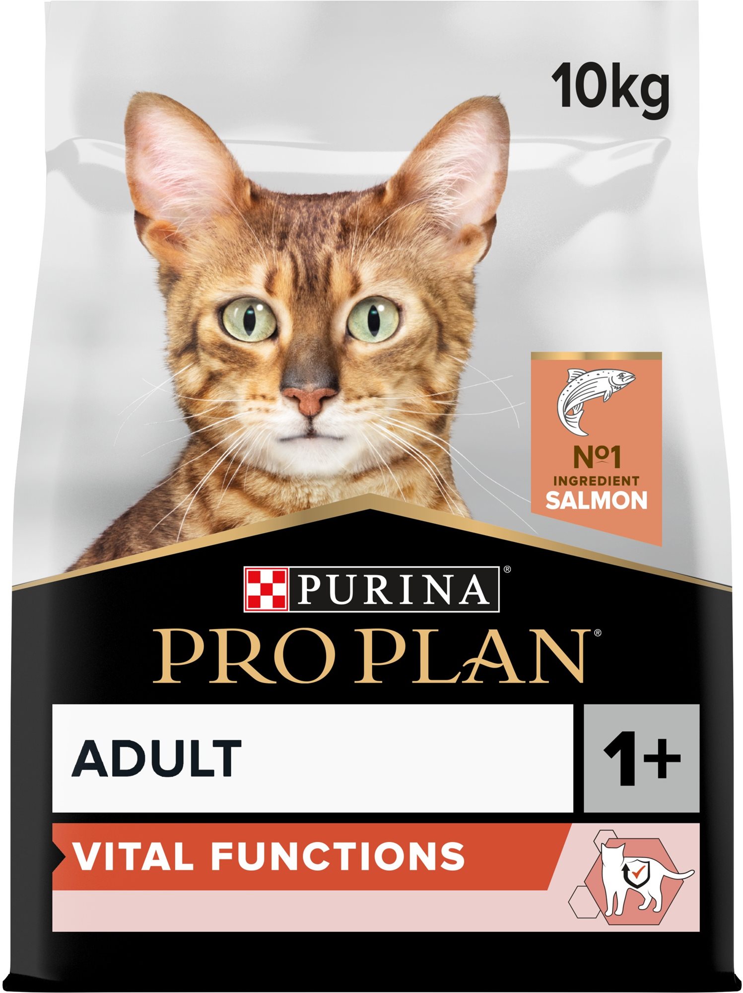 Pro Plan cat Vital functions s lososom 10 kg Granule pre mačky
