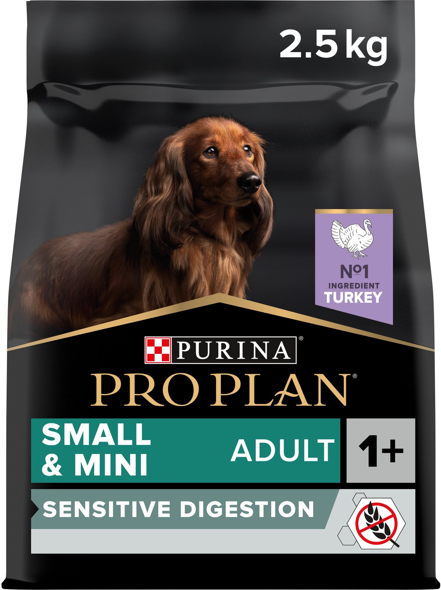 Pro Plan small sensitive digestion grain free morka 2,5 kg Granuly...