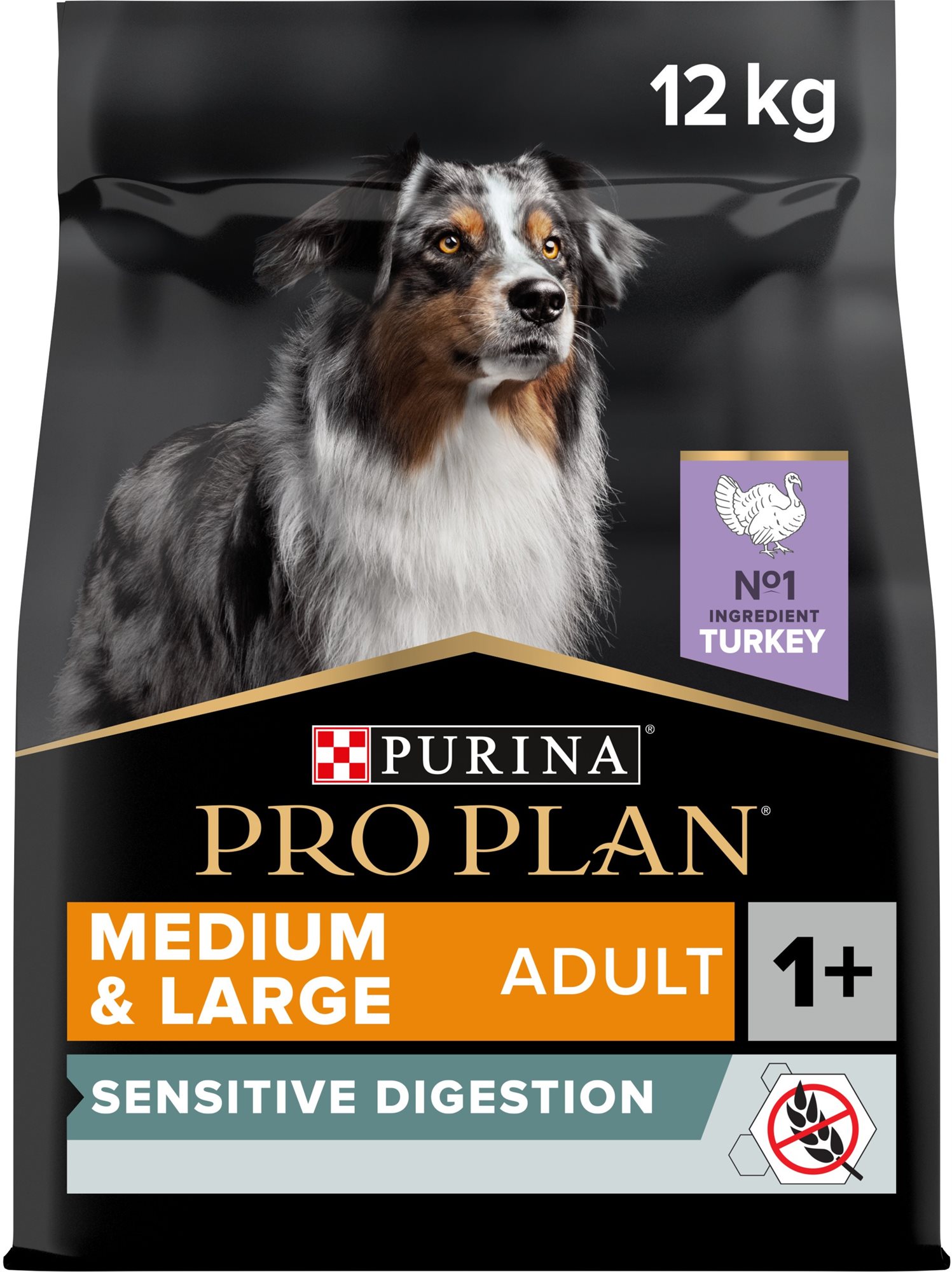 Pro Plan medium & large sensitive digestion grain free morka 12 kg...