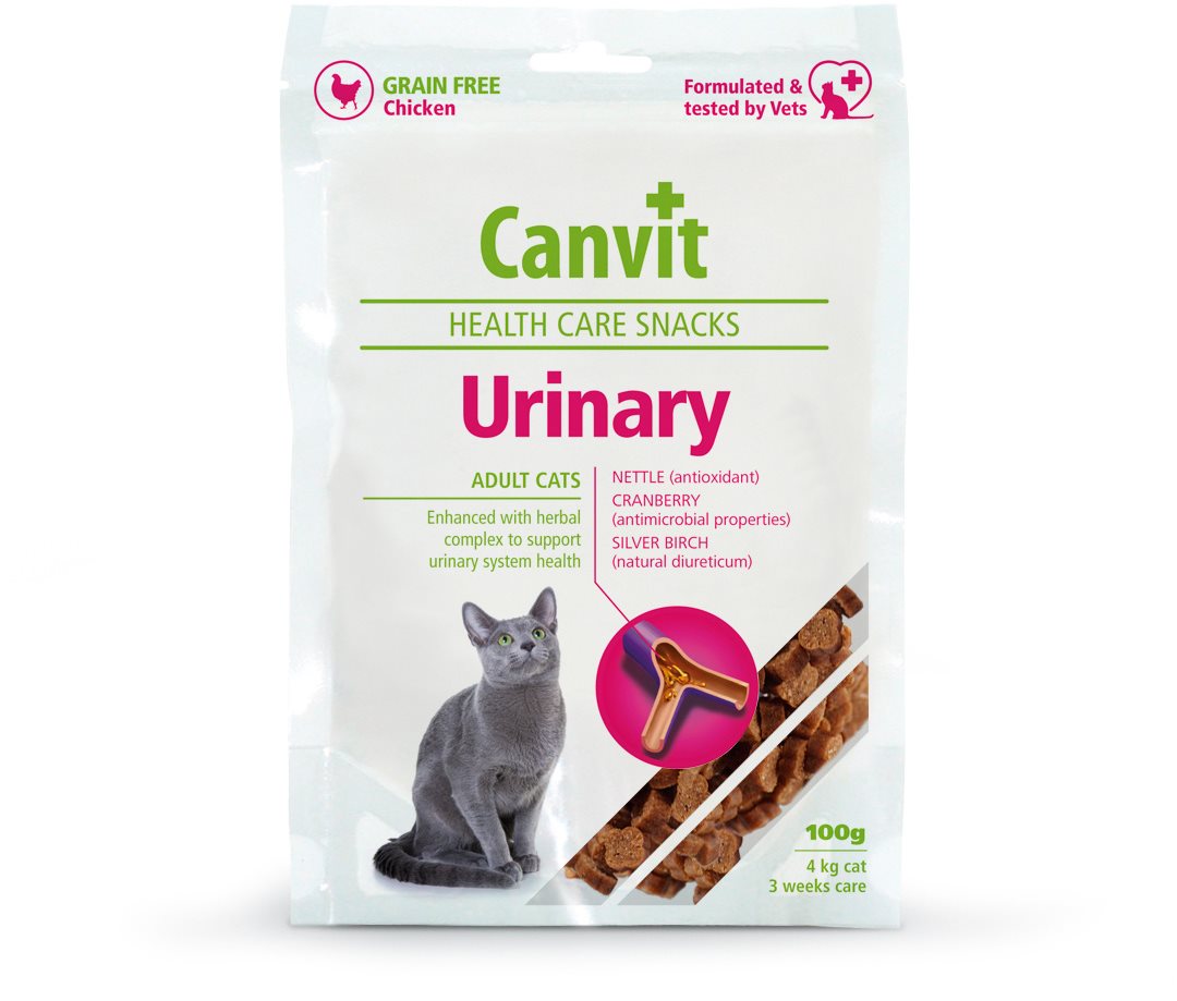 Canvit Snacks CAT Urinary 100 g Maškrty pre mačky