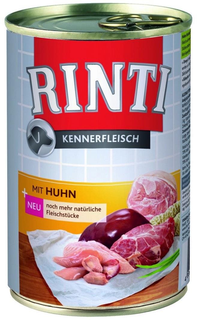 Rinti Kennerfleisch konzerva kura 400 g Konzerva pre psov