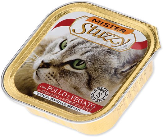 MISTER STUZZY Vanička kuracie + pečeň 100 g Vanička pre mačky