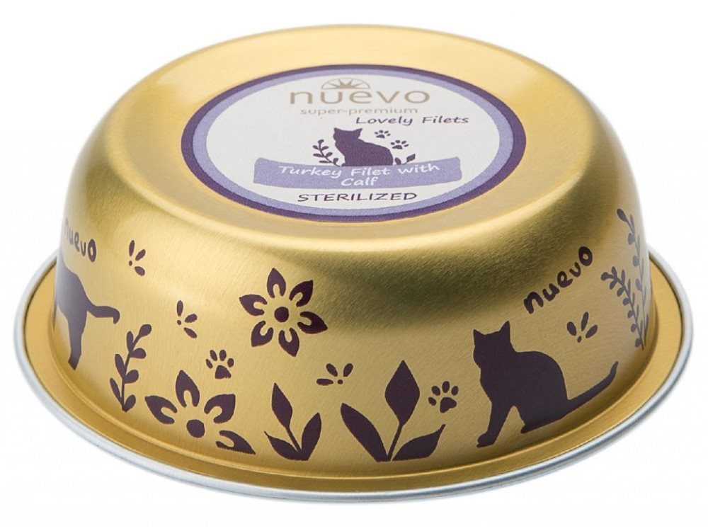 Nuevo mačka vanička sterilised moriak a teľacie 85g Vanička pre mačky