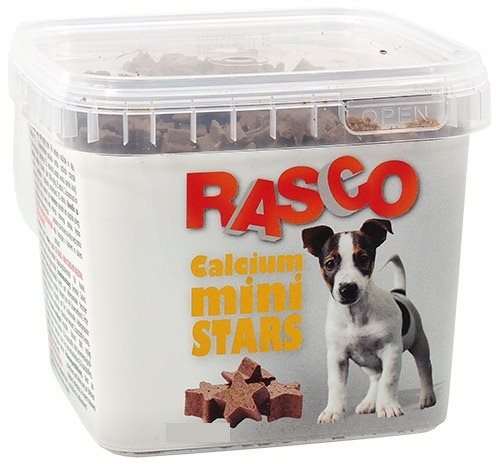 RASCO Pochúťka Rasco mini hviezdičky kalciové 0,7 cm 600 g Maškrty...