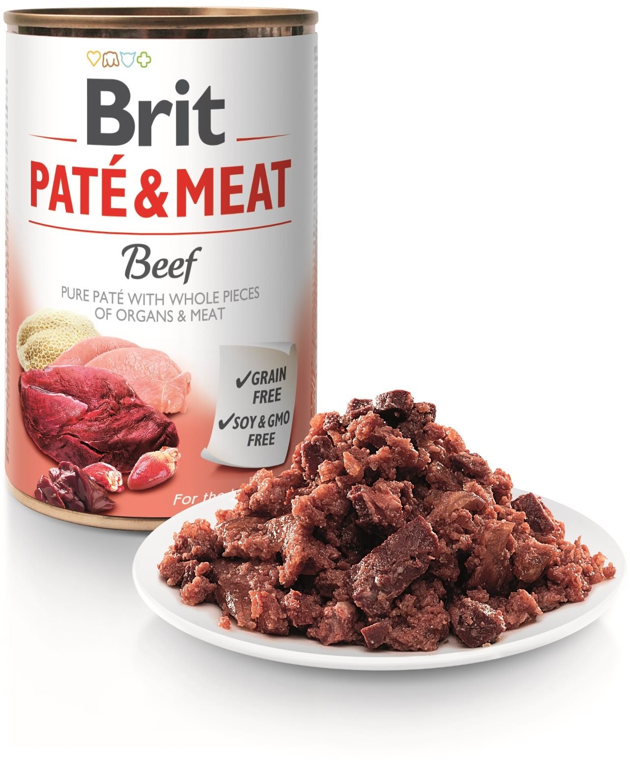 Brit Paté & Meat Beef 400 g Konzerva pre psov