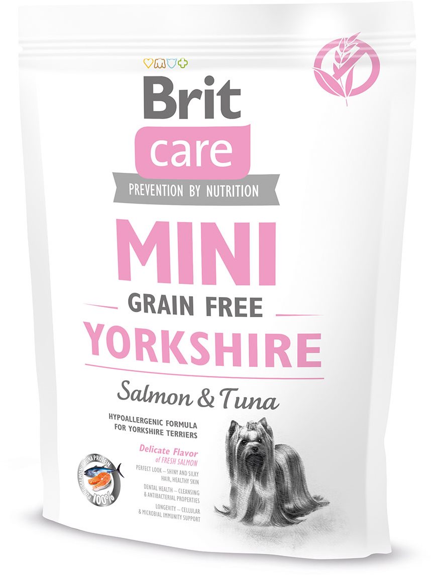 Brit Care mini grain free yorkshire 400 g Granuly pre psov