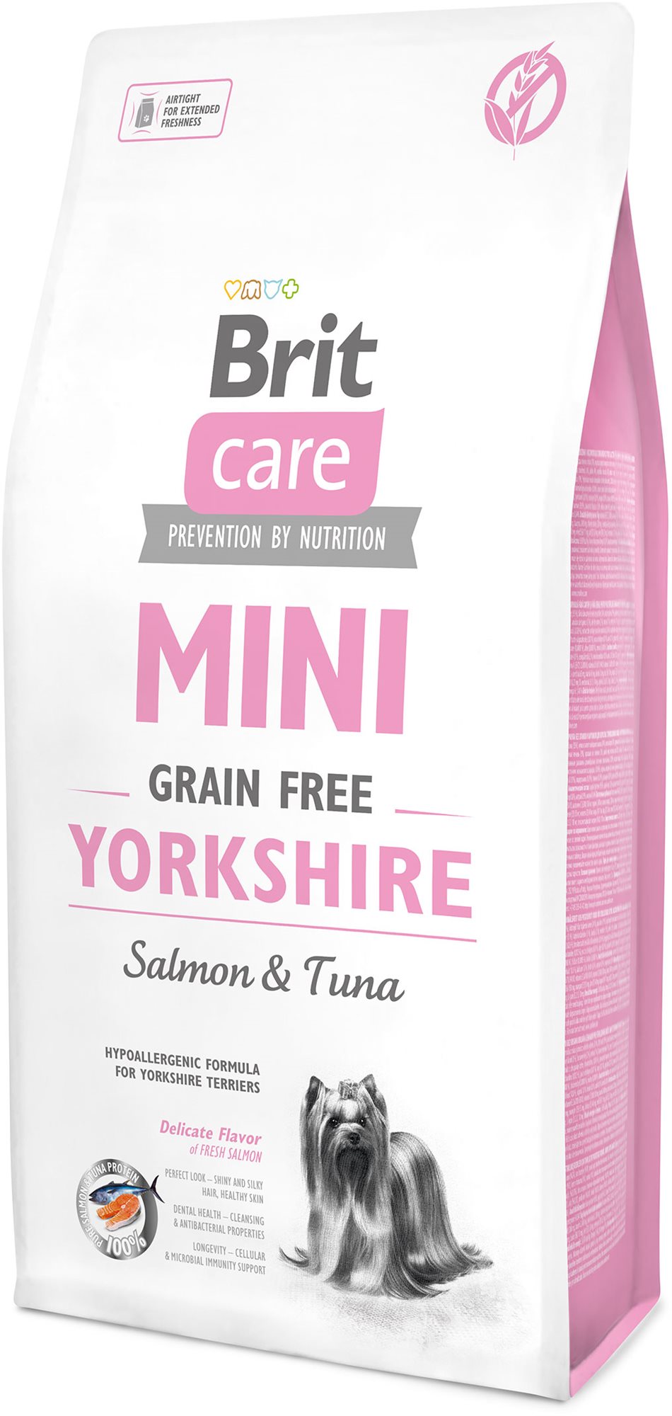 Brit Care mini grain free yorkshire 7 kg Granuly pre psov