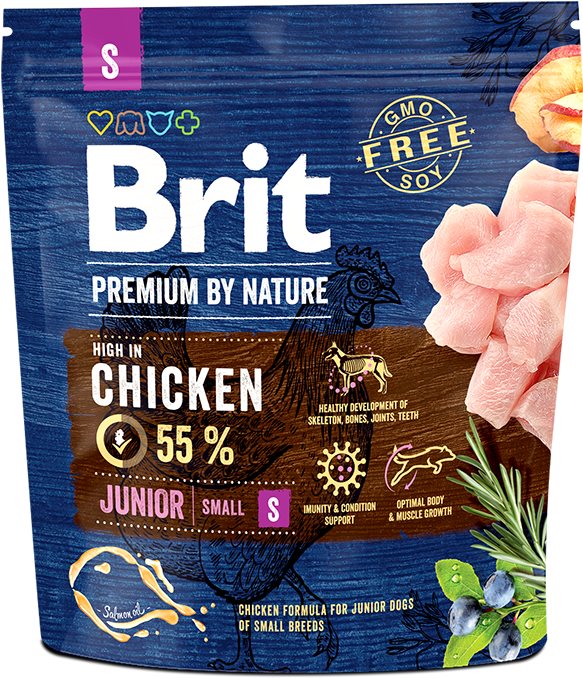 Brit Premium by Nature Junior S 1 kg Granule pre šteniatka