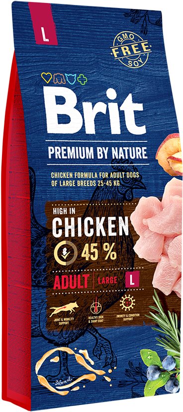 Brit Premium by Nature Adult L 15 kg Granuly pre psov