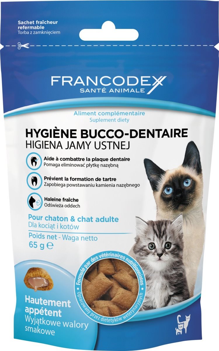 Francodex - Pochúťka Breath Denta,l mačka, 65 g Maškrty pre mačky