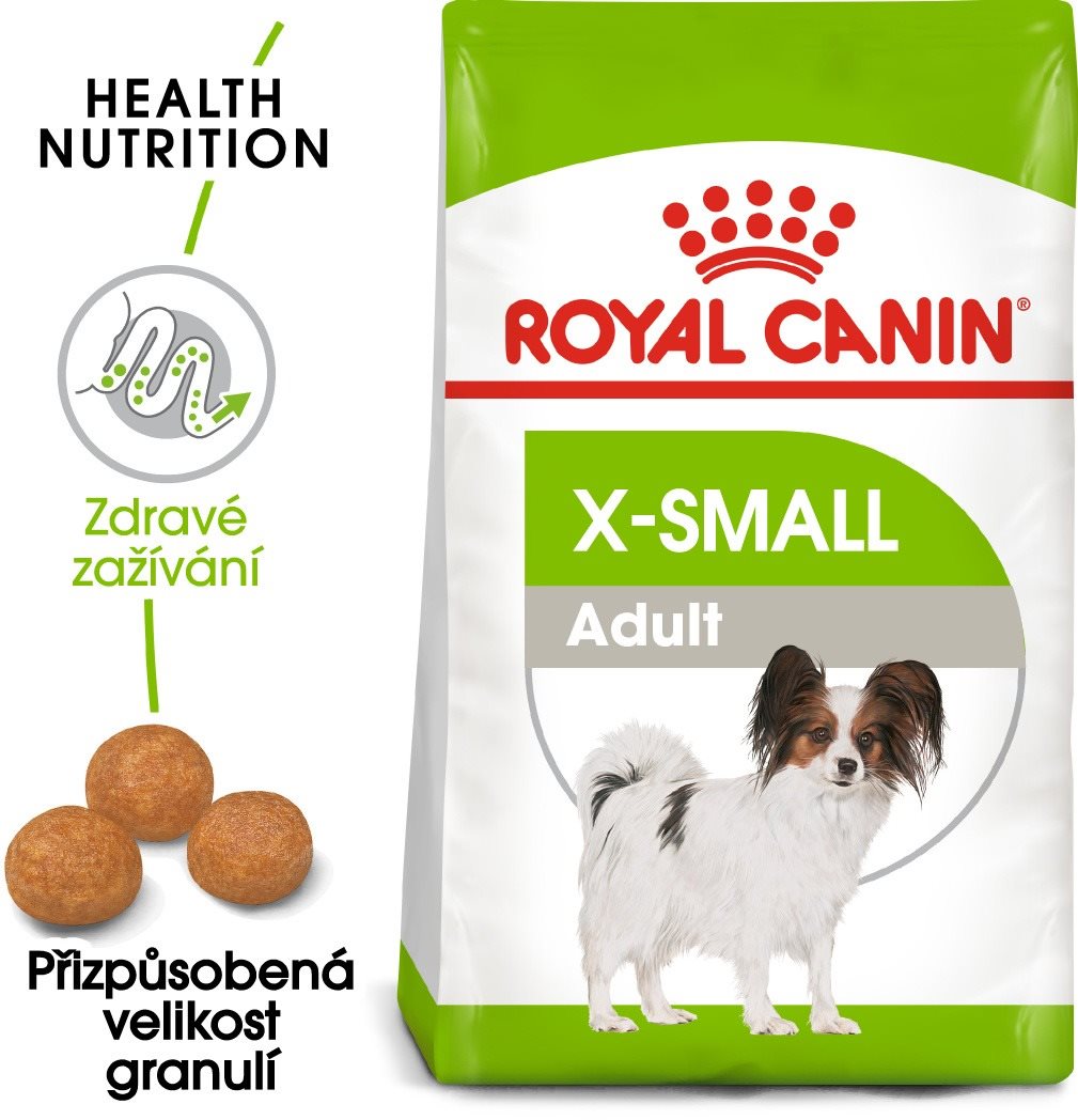 Royal Canin x-small adult 3 kg Granuly pre psov