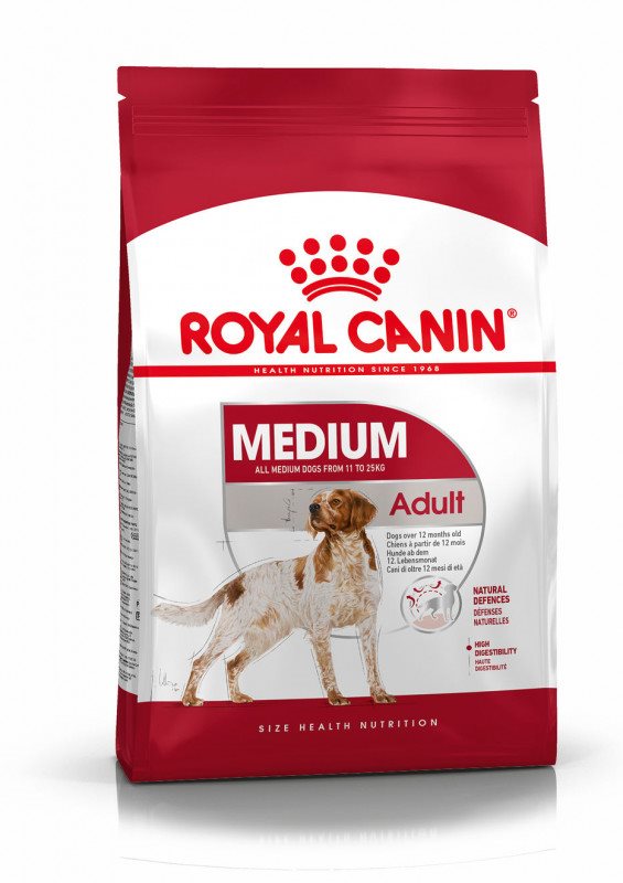 Royal Canin medium adult 15 kg Granuly pre psov