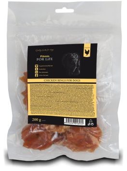 Fitmin For Life Kuracie krúžky pochúťka pre psov 200 g Maškrty pre...