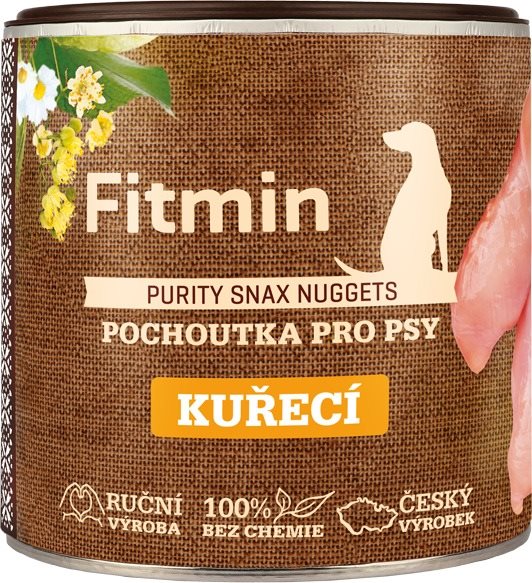Fitmin Purity Snax Nugetky kuracie pre psov 180 g Maškrty pre psov