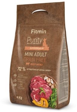 Fitmin Purity Dog GF Adult Mini Beef  4 kg Granuly pre psov