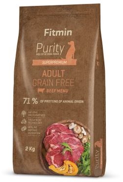 Fitmin Purity Dog GF Adult Beef  2 kg Granuly pre psov