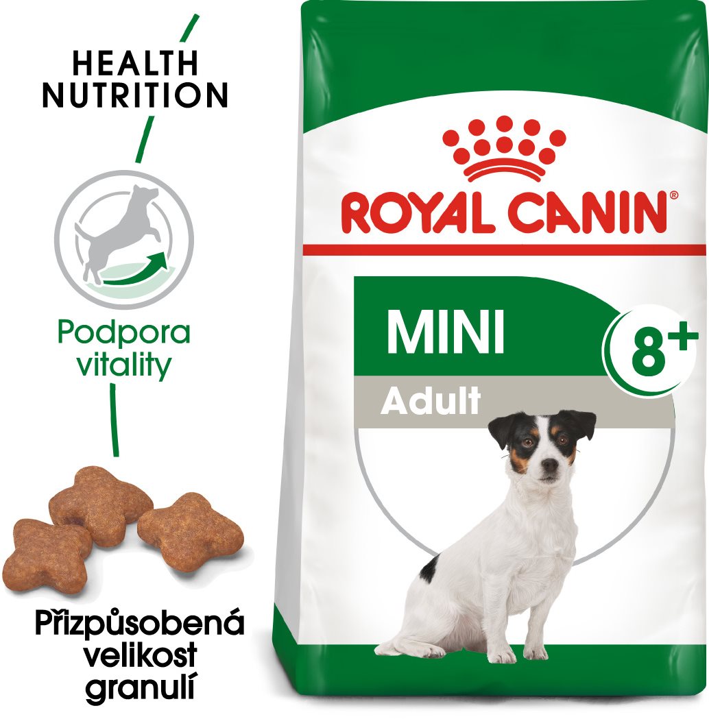 Royal Canin Mini Adult (8+) 2 kg Granuly pre psov