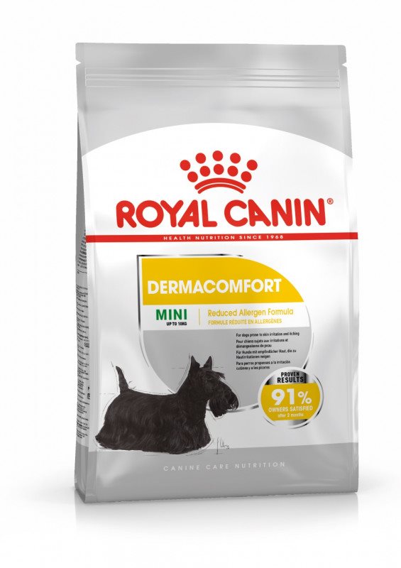 Royal Canin Mini Dermacomfort 3 kg Granuly pre psov