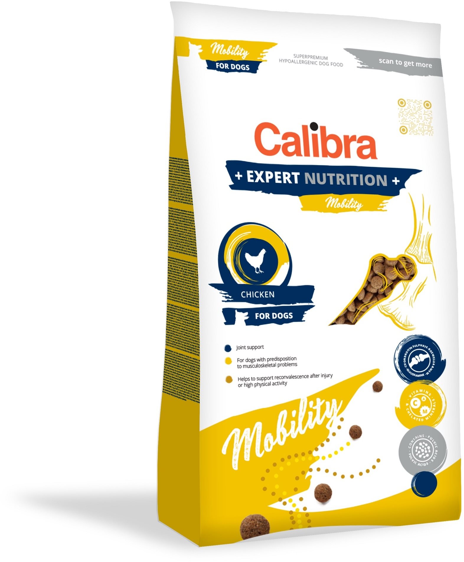 Calibra Dog EN Mobility 12 kg Granuly pre psov