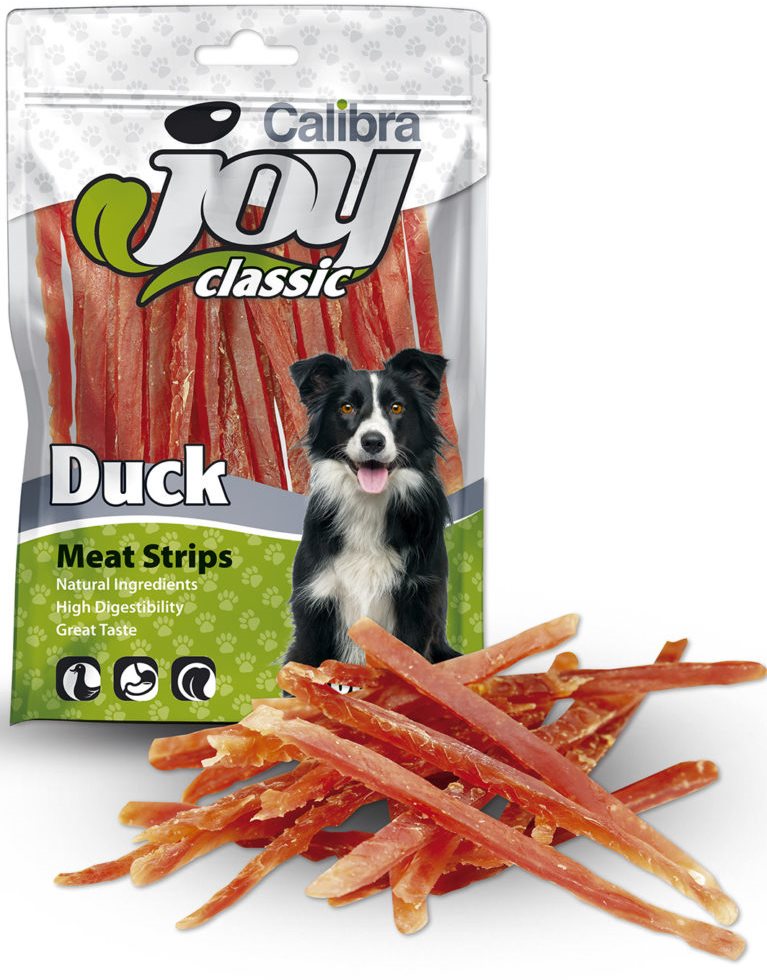 Calibra Joy Dog Classic Duck Strips 80 g Maškrty pre psov