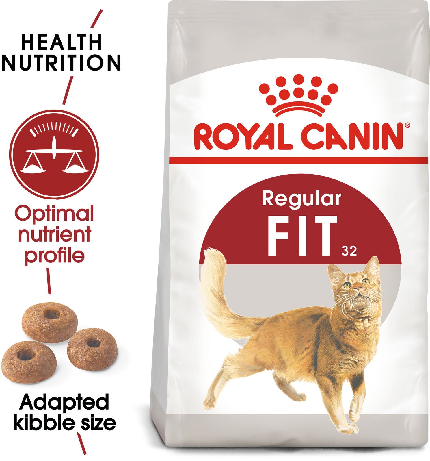Royal Canin Fit 2 kg Granule pre mačky