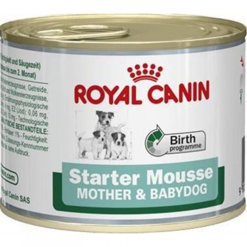 Royal Canin Starter Mousse 195 g Konzerva pre psov