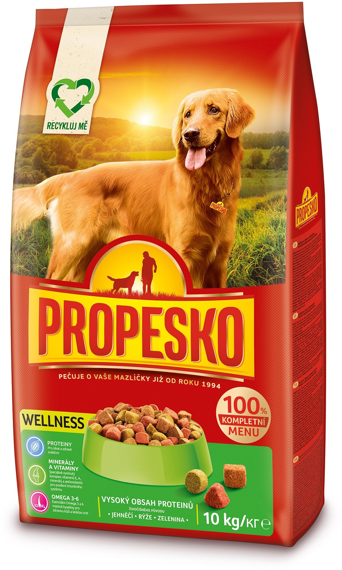Propesko granule Wellness 10 kg Granuly pre psov